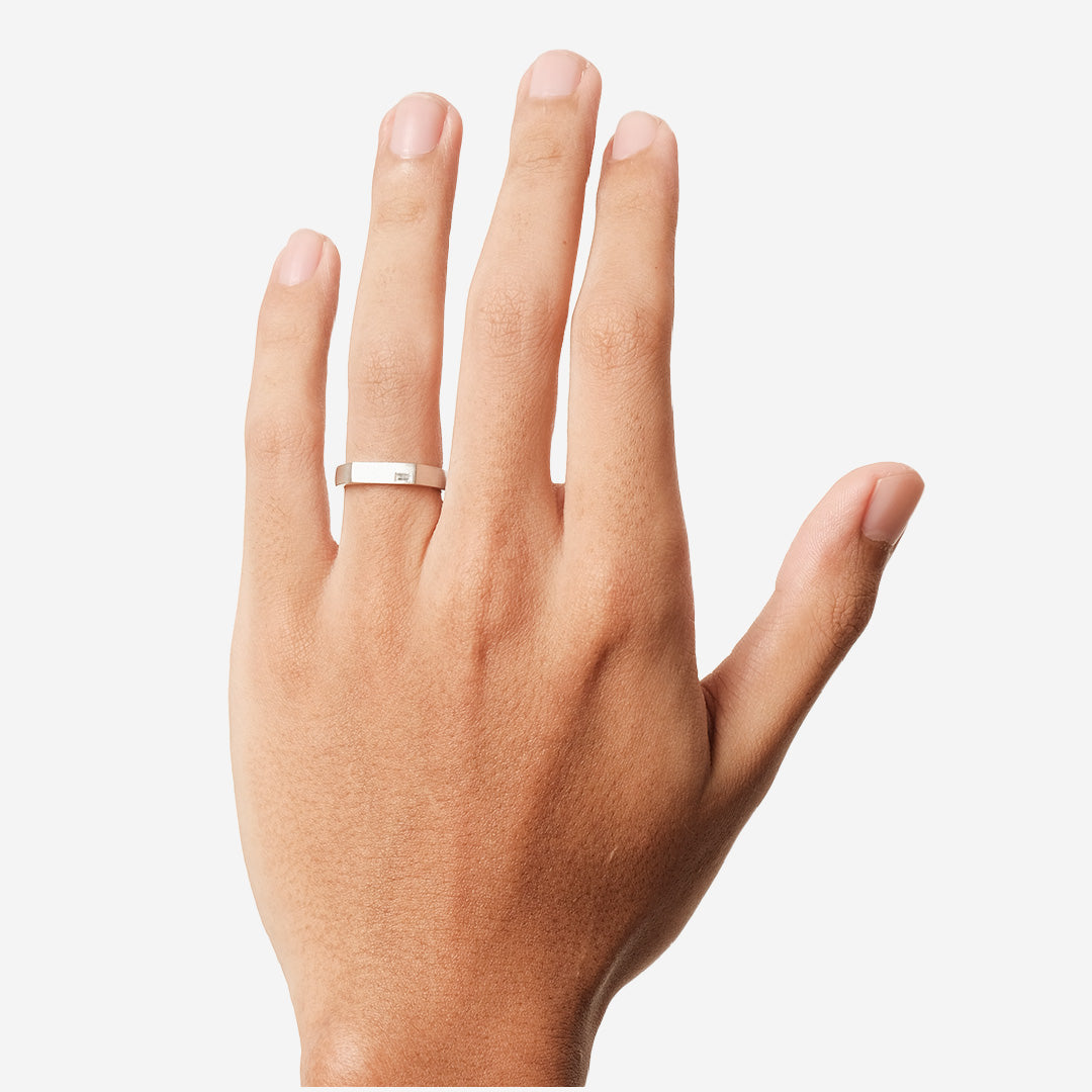 Signature Signet Diamond Ring