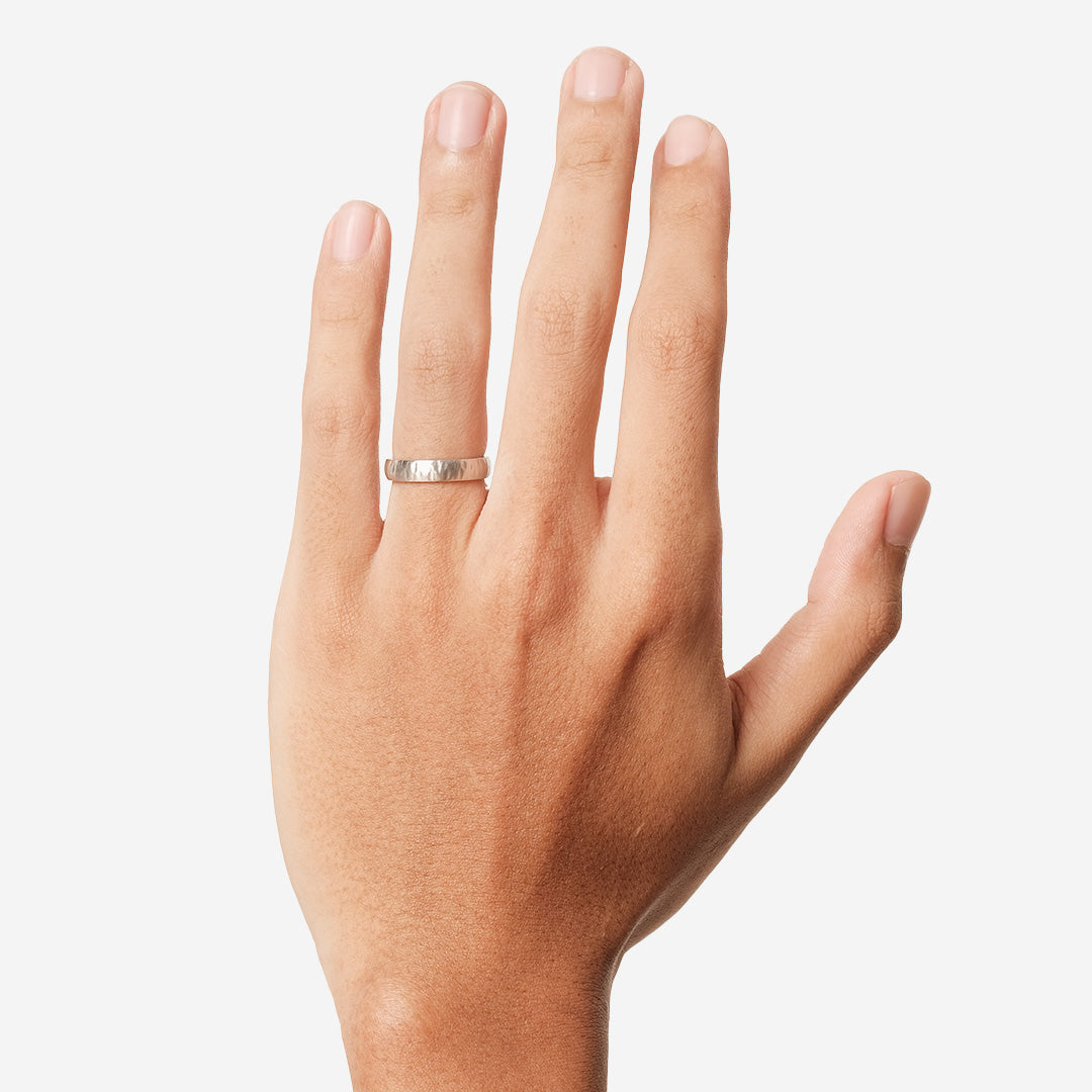 Rounded Ripple Ring