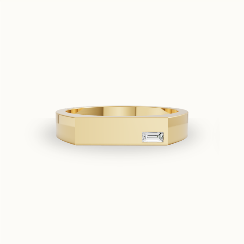 Signature Signet Diamond Ring