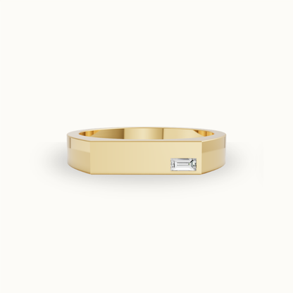 Signature Signet Diamond Ring