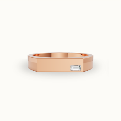 Signature Signet Diamond Ring