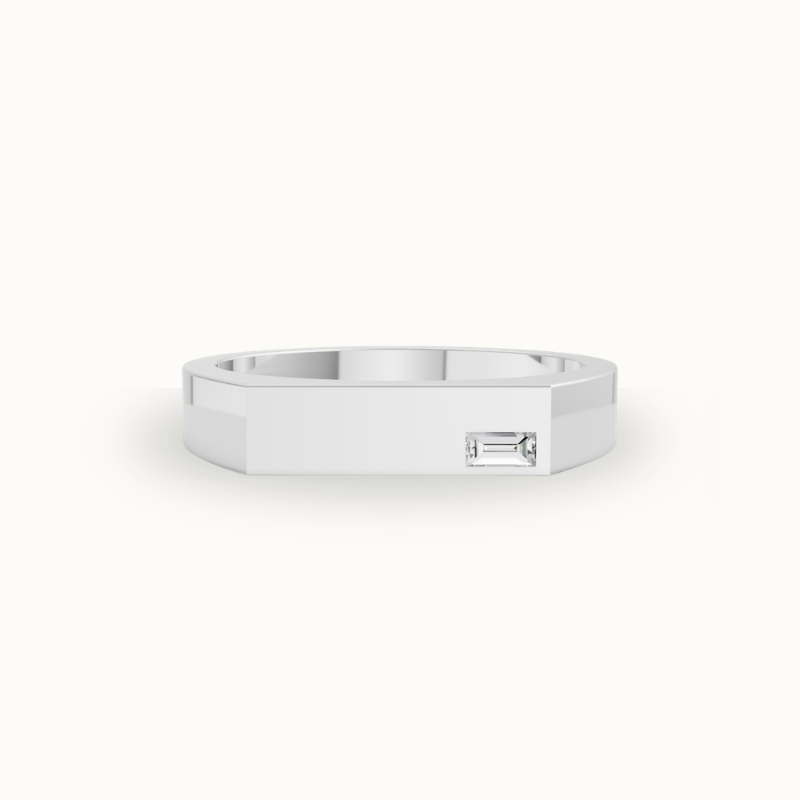 Signature Signet Diamond Ring