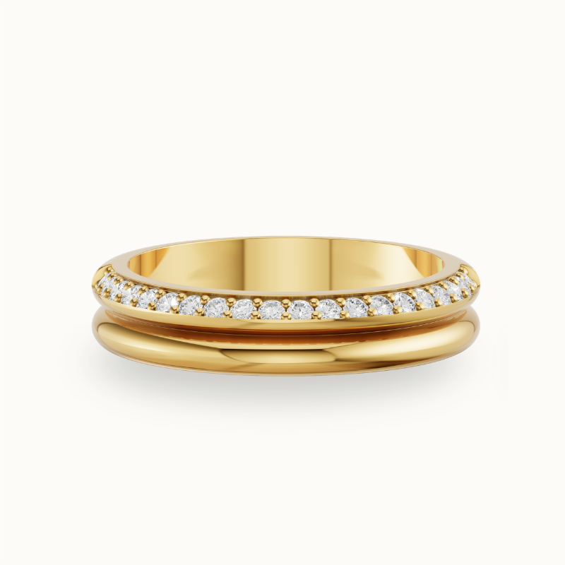 Row Diamond band