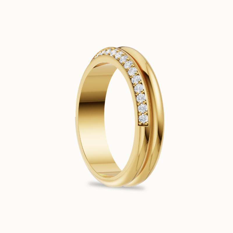 Row Diamond band