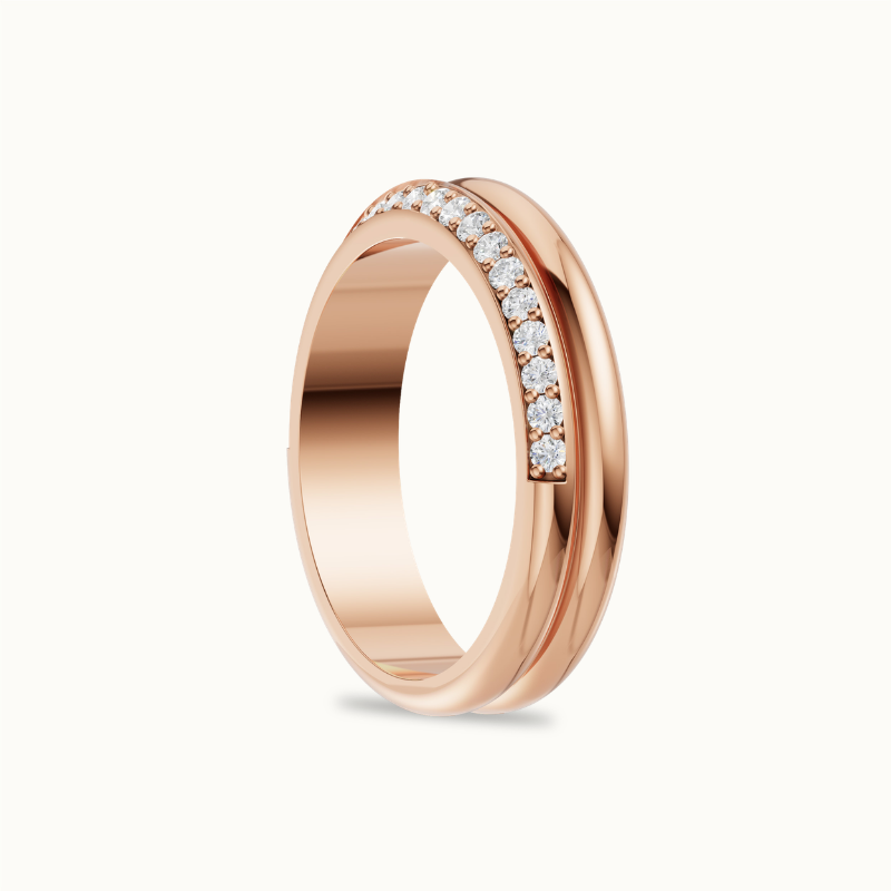 Row Diamond band
