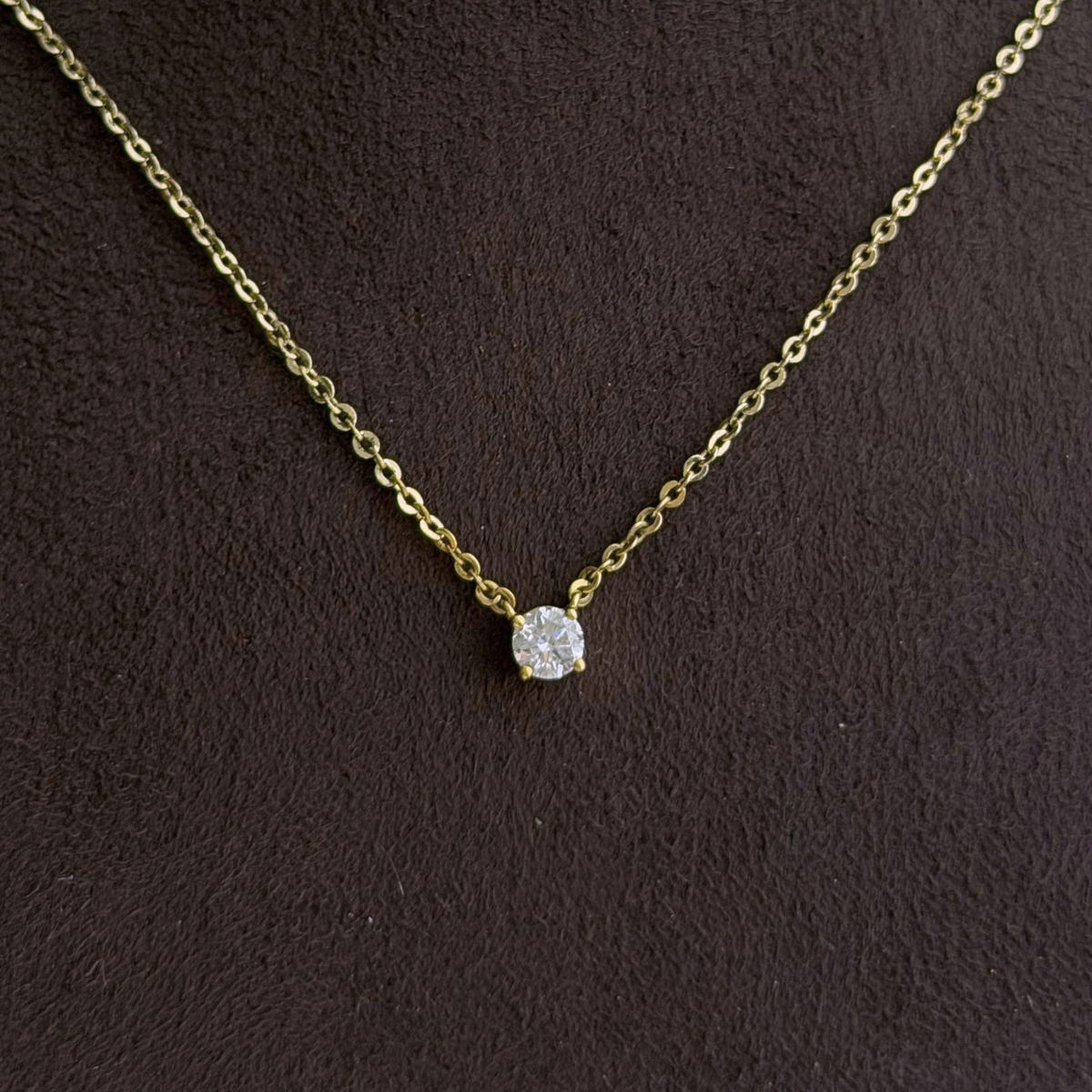 Tiny Round Necklace