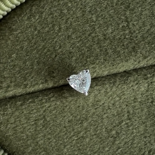 Tiny Heart Stud
