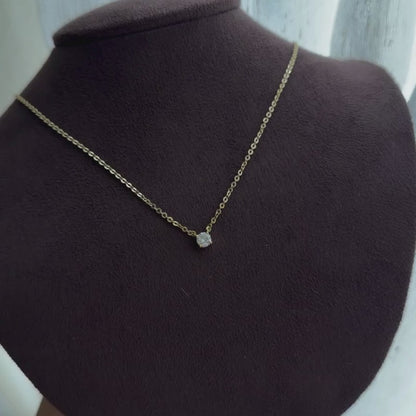 Tiny Round Necklace