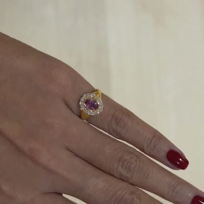 Indi in Pink Sapphire